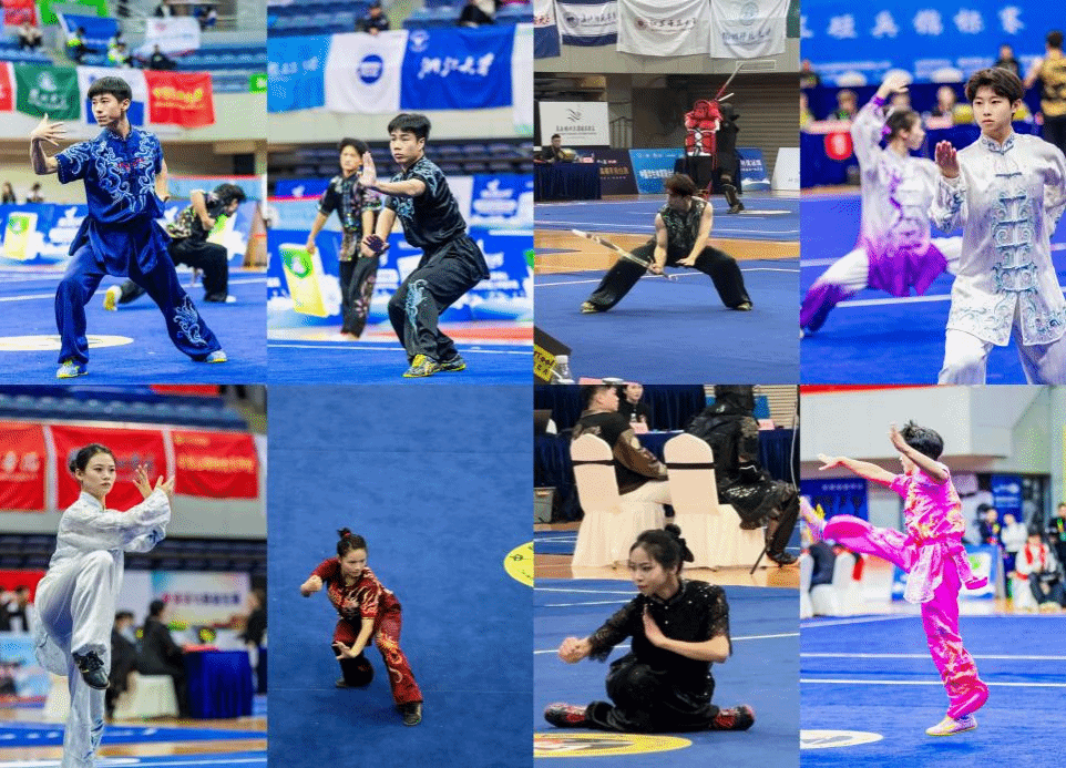 东北师范大学武术队在2025年中国大学生武术套路锦标赛中斩获13金2银5铜